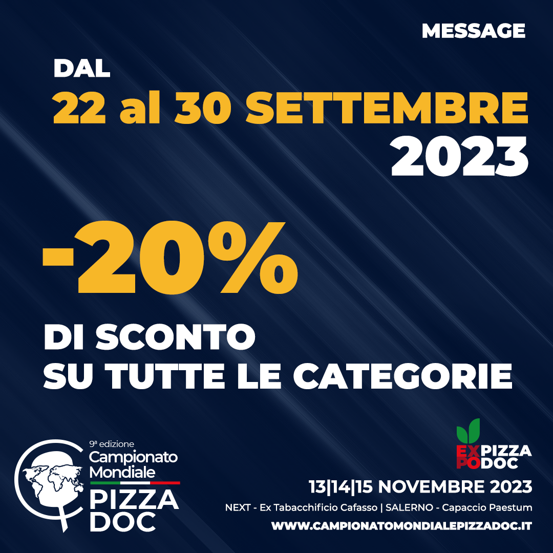 Accademia Nazionale Pizza DOC - 20% sconto