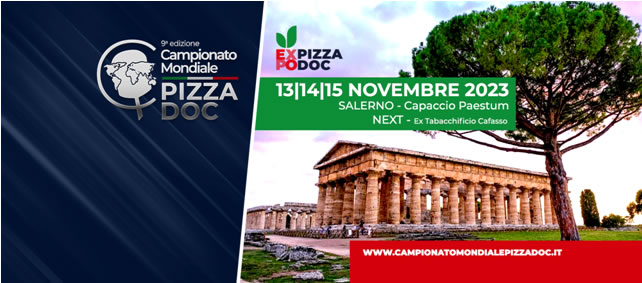 Nona Edizione del Campionato Mondiale Pizza DOC